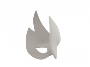 fancy mask Modello 3D
