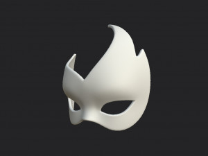 fancy mask Modello 3D