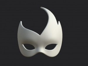 fancy mask Modello 3D