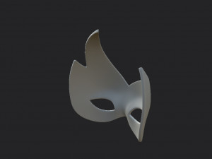 fancy mask Modello 3D