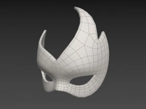 fancy mask 3D Model