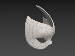 fancy mask Modello 3D