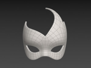 fancy mask Modello 3D