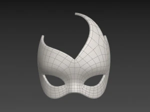 fancy mask 3D Model