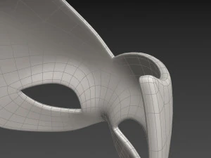 fancy mask 3D Model