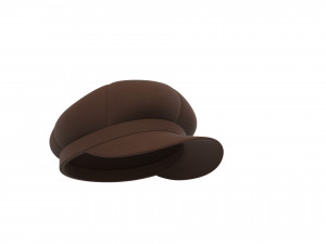 poor boy hat Modello 3D