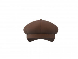 poor boy hat Modello 3D