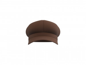 poor boy hat Modello 3D
