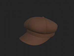 poor boy hat Modello 3D