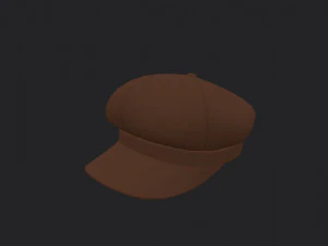 poor boy hat 3D Model