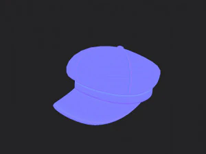 poor boy hat 3D Model