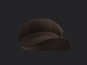 poor boy hat Modello 3D