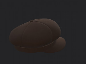 poor boy hat Modello 3D