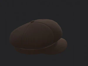 poor boy hat 3D Model