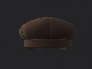 poor boy hat Modello 3D