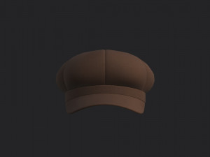 poor boy hat Modello 3D