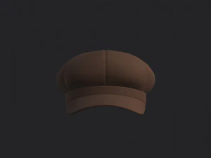 poor boy hat 3D Model
