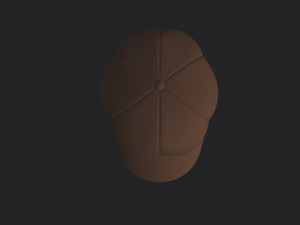 poor boy hat Modello 3D