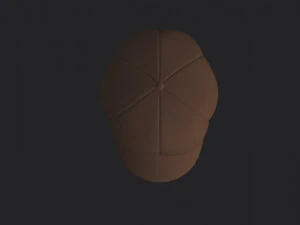 poor boy hat 3D Model