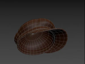 poor boy hat 3D Model
