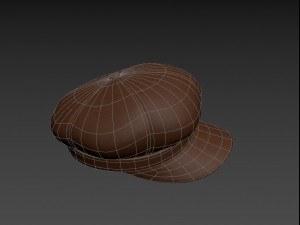 poor boy hat Modello 3D