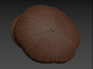 poor boy hat 3D Model
