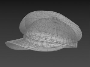 poor boy hat Modello 3D