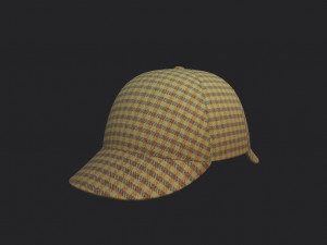 deerstalker hat Modelo 3D