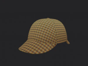 deerstalker hat 3D Model