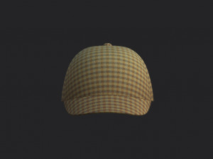 deerstalker hat Modelo 3D