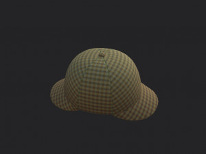 deerstalker hat Modelo 3D