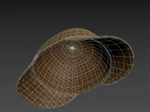 deerstalker hat 3D Model
