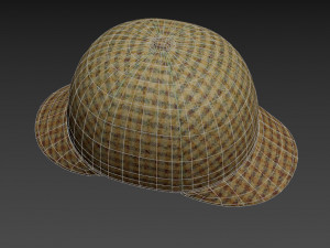 deerstalker hat Modelo 3D
