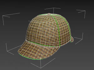 deerstalker hat 3D Model
