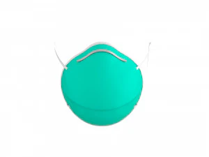 3m surgical mask 3D Model