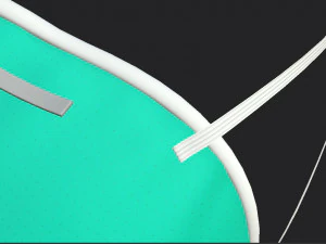 3m surgical mask 3D Model