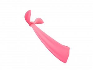lady headband Model 3D