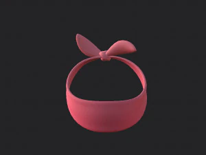 lady headband 3D Model