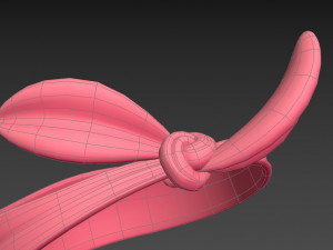 lady headband Model 3D