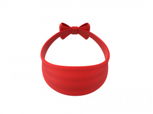 bow headband 3D 모델