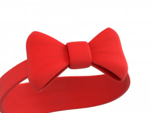 bow headband 3D Model