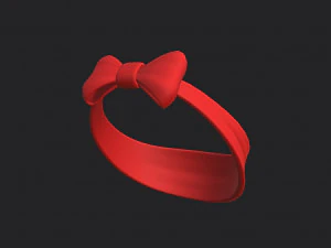 bow headband 3D Model
