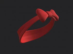 bow headband 3D Model