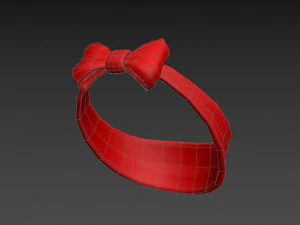 bow headband 3D Model