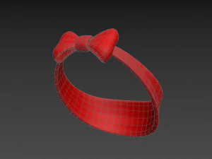 bow headband 3D Model