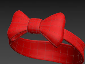 bow headband 3D Model