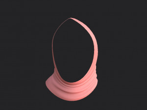 hijab Modelo 3D