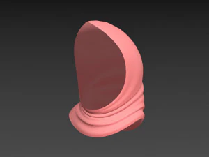 히잡 3D 모델