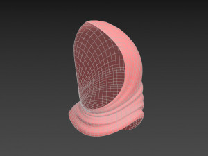 hijab Modelo 3D