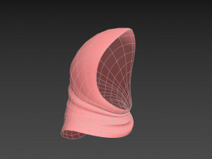 hijab Modelo 3D